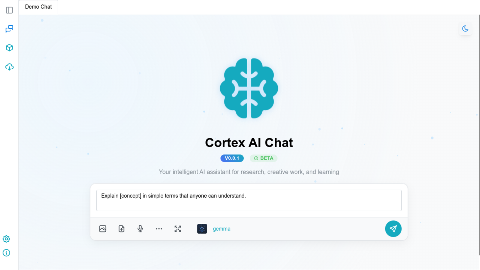 Cortex AI Prompt Tools Interface